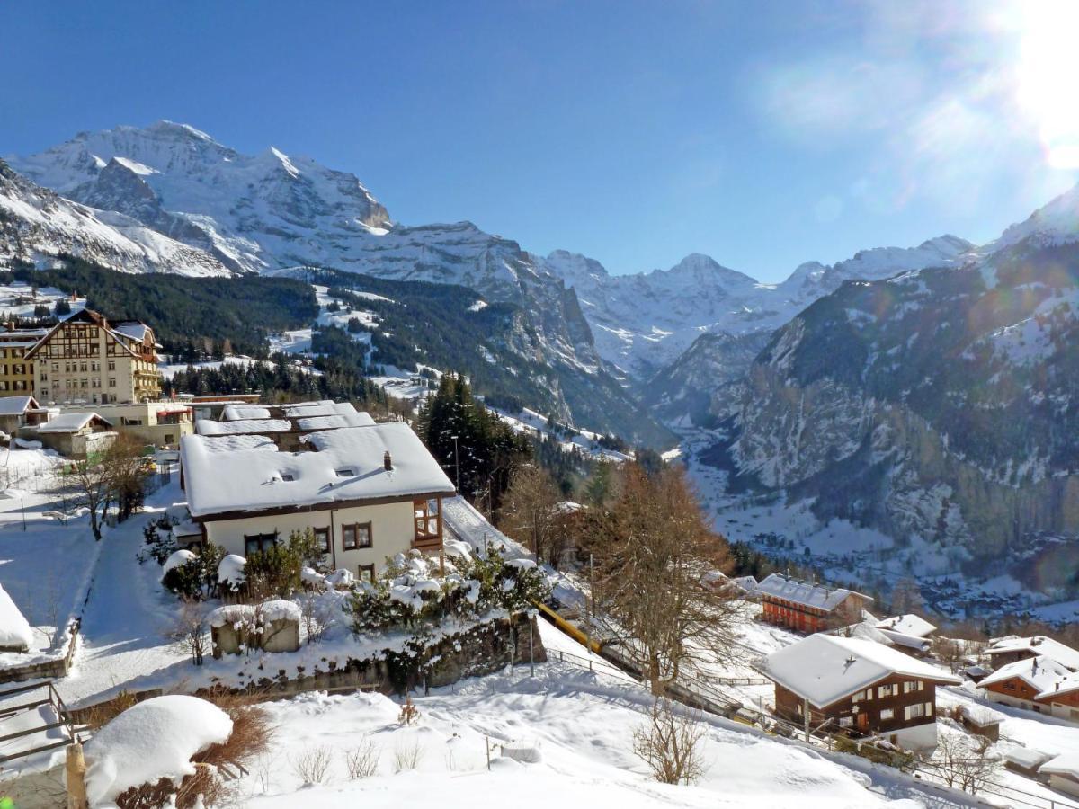 Apartment Breithorn-Residence-3 By Interhome Wengen Bagian luar foto