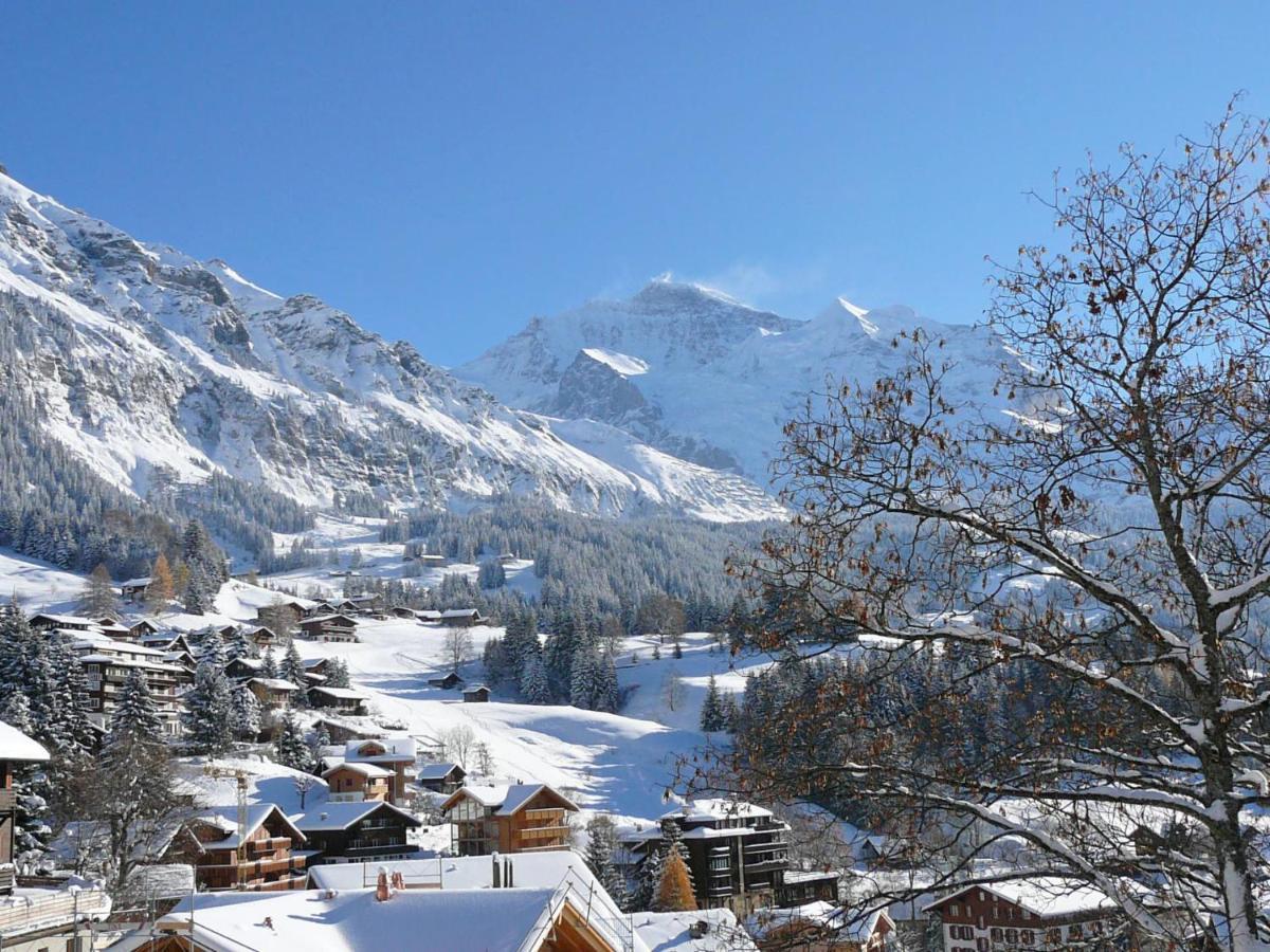 Apartment Breithorn-Residence-3 By Interhome Wengen Bagian luar foto