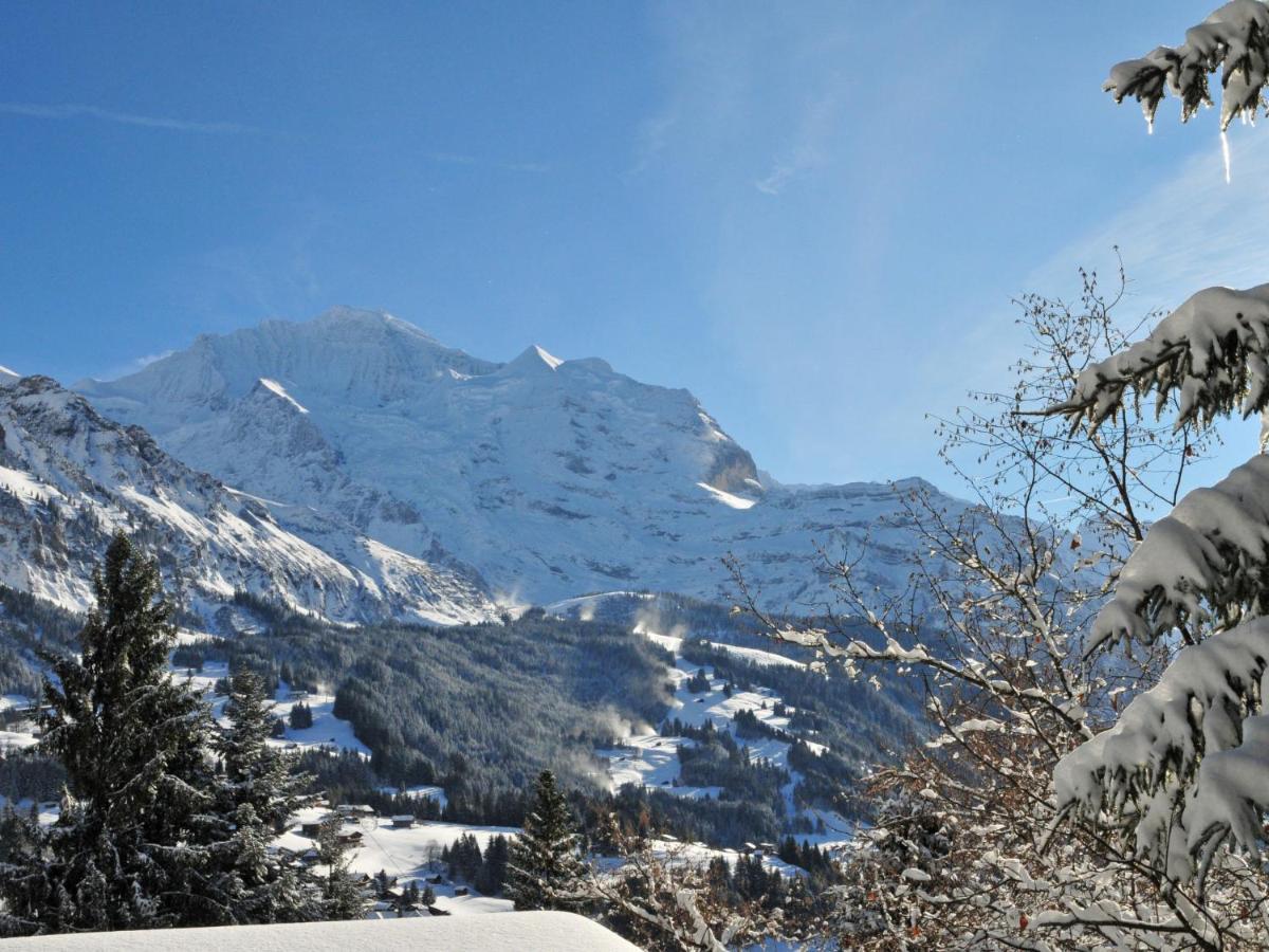Apartment Breithorn-Residence-3 By Interhome Wengen Bagian luar foto